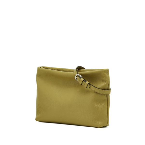 ДАМСКА ЧАНТА , ЕСТЕСТВЕНА КОЖА-РЪЧНА ИЗРАБОТКА GIANNI CHIARINI 8265/GREEN