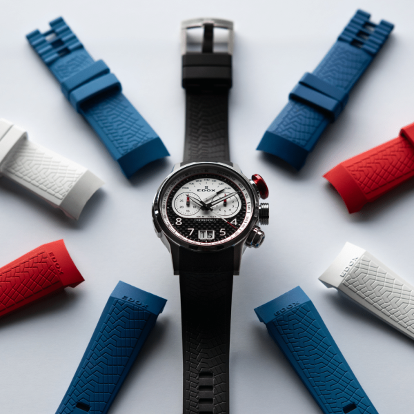 ЧАСОВНИК EDOX CHRONORALLY CHRONOGRAPH 45ММ LIMITED EDITION 38003 TINR CANBR 