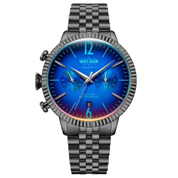 часовник welder moody wwrc874 gun метал корпус фотохромно стъкло classicwatches.bg