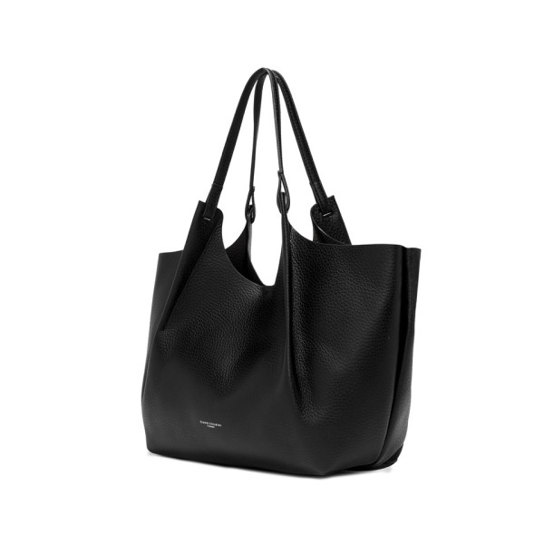 ДАМСКА ЧАНТА , ЕСТЕСТВЕНА КОЖА-РЪЧНА ИЗРАБОТКА GIANNI CHIARINI 9720/BLACK
