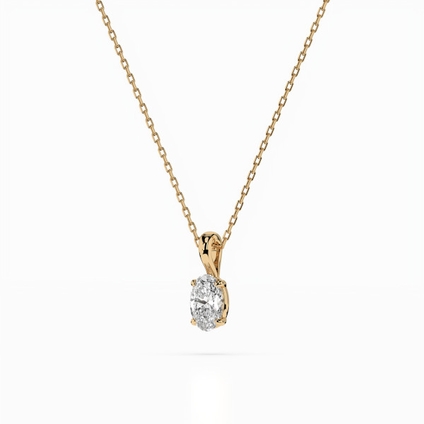 Cara колие с диамант 0,30 ct GIA сертификат K104-10069Y OV