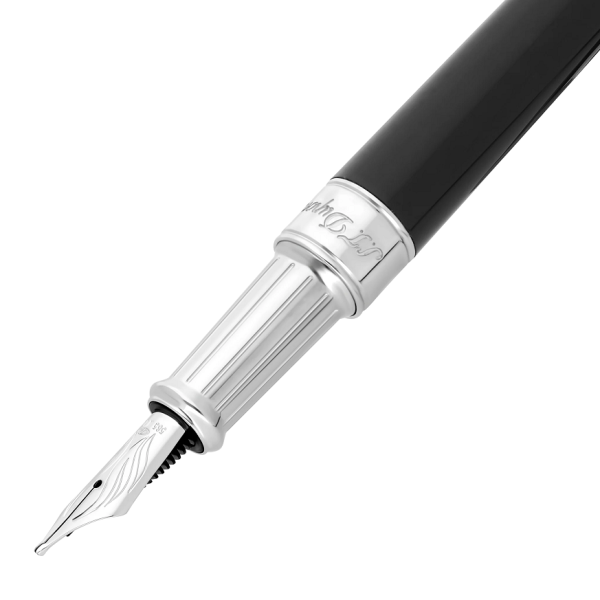 Писалка S.T.DUPONT Line D Eternity Medium Black And Palladium 420220M