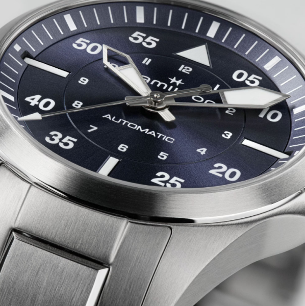 HAMILTON KHAKI AVIATION PILOT H76.215.140