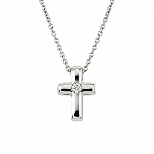Cara Diamanti златно колие с диамант CLN1533R/0.05ctSI/H