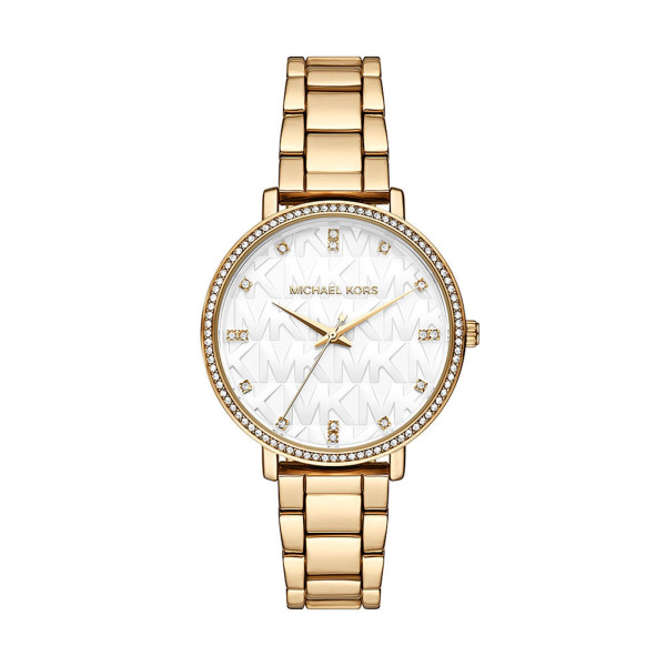 Michael Kors MK4666 дамски часовник с бял циферблат и златиста верижка – ClassicWatches.bg
