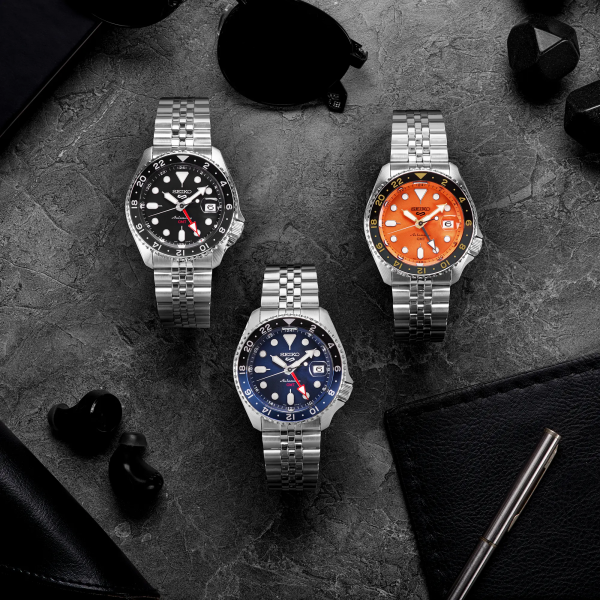 SEIKO 5 SPORT GMT 42.5MM MEN'S WATCH SSK003K1