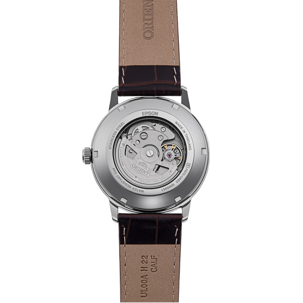 мъжки часовник Orient RA AC0F15R прозрачен гръб автоматичен механизъм classicwatches.bg