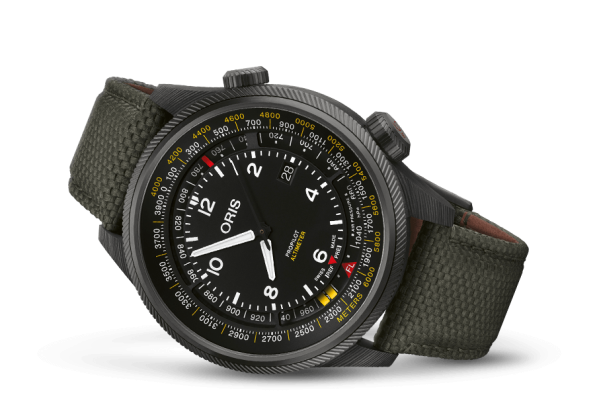 ORIS AVIATION BIG CROWN PROPILOT ALTIMETER WITH METER SCALE AUTOMATIC 47MM 793 7775 8764-Set