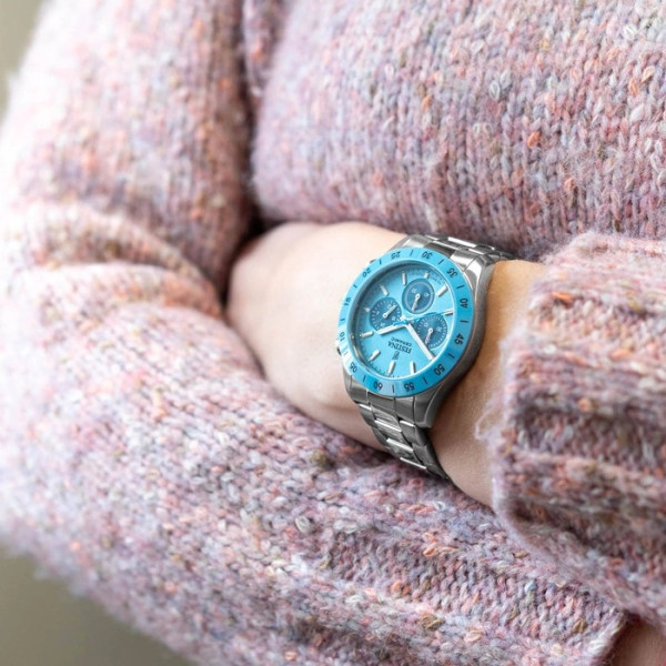 Festina F20693/3 дамски хронограф със син циферблат – classicwatches.bg