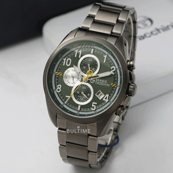 SERGIO TACCHINI DUAL TIME 45MM MEN'S WATCH ST.1.10137-6