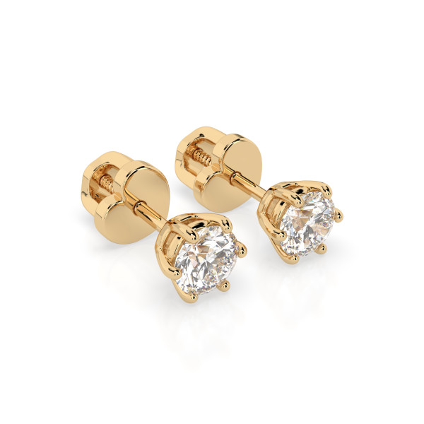 Cara обеци с GIA сертифицирани диаманти K102-10027Y