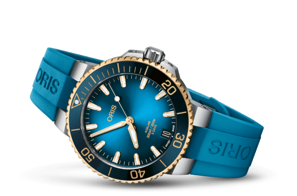 ORIS AQUIS DATE CALIBRE 400 AUTOMATIC 41.5MM MEN'S WATCH 400 7769 6355-07 4 22 75FC