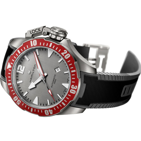 Hamilton Khaki Navy Frogman Titanium H77805380