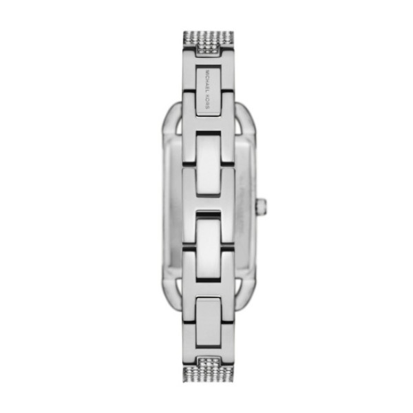 дамски часовник michael kors mk4841 със сребрист правоъгълен циферблат classicwatches.bg