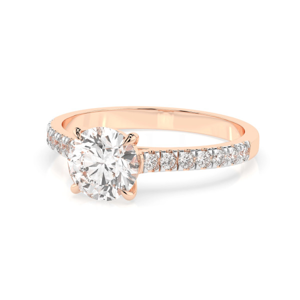 Cara пръстен с диаманти 0.70+0.21 ct GIA сертификат – ЗЛАТНО БИЖУ 14К K101-10094R(5.7)/14K
