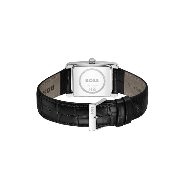 HUGO BOSS 1514277 мъжки елегантен часовник с правоъгълен корпус – classicwatches.bg