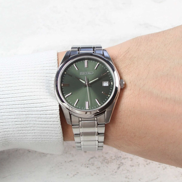 SEIKO QUARTZ 40MM MEN'S WATCH SUR527P1
