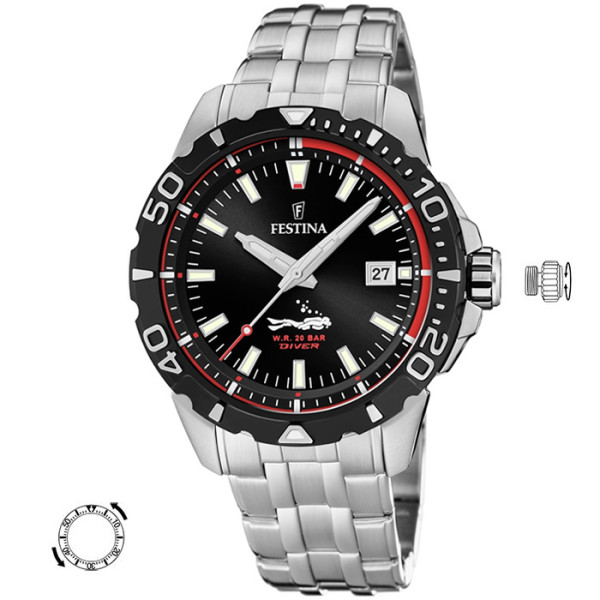FESTINA DIVER 45MM F20461/2