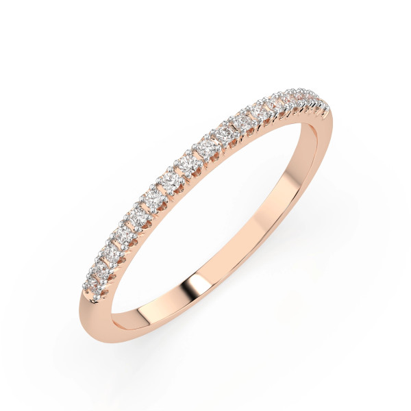 Cara пръстен с диаманти 0.14 ct – ЗЛАТНО БИЖУ 14К K101-10076R/14K