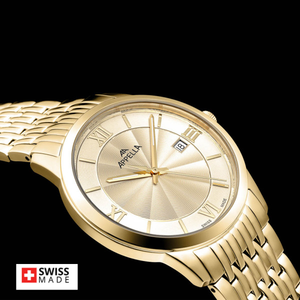 Appella L12005.1161Q мъжки часовник от благородна стомана ClassicWatches.bg