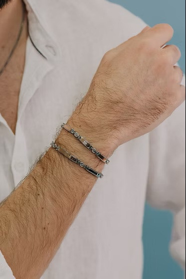 COMETE МЪЖКА ГРИВНА С ДИАМАНТ UBR1009