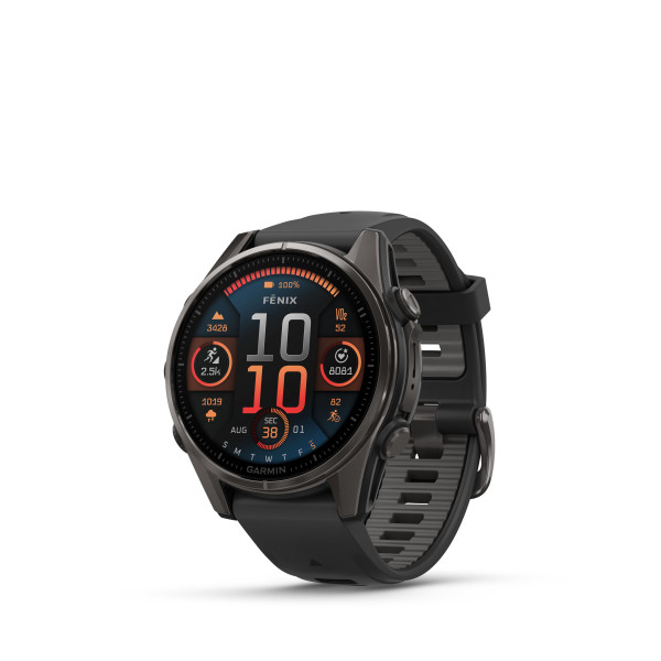 часовник garmin fenix 8 amoled 43mm сребрист whitestone каишка classicwatchesbg