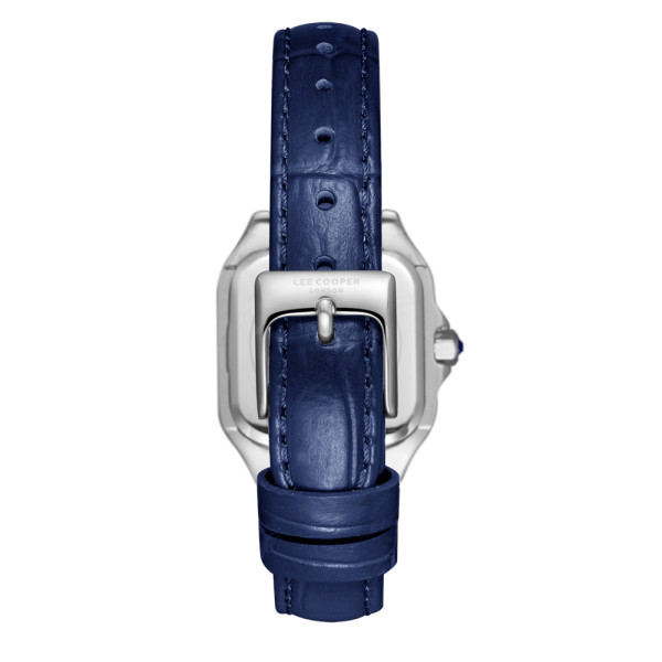 Дамски часовник Lee Cooper с кожена тъмносиня каишка