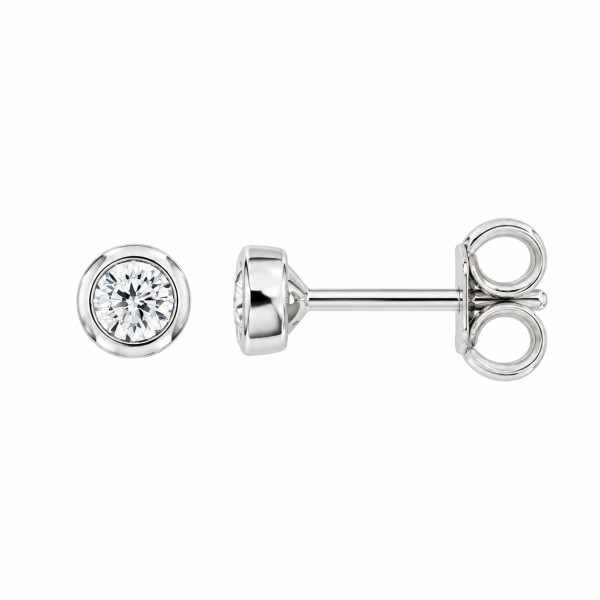 Cara Diamanti златни обеци с диаманти BB0520W/0.12ctsSI/H
