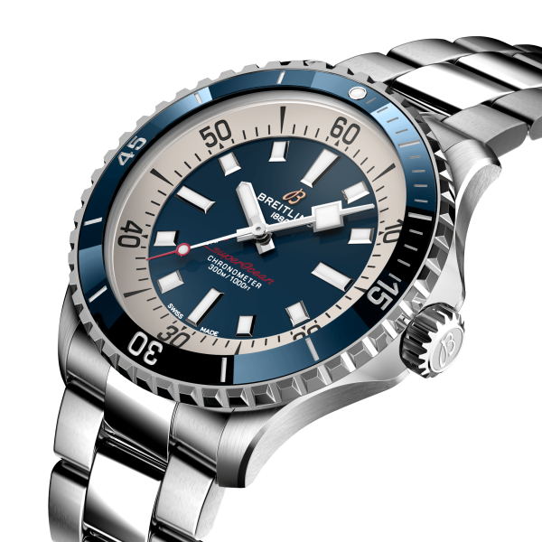 BREITLING SUPEROCEAN AUTOMATIC 42MM MEN'S WATCH A17375E71C1A1