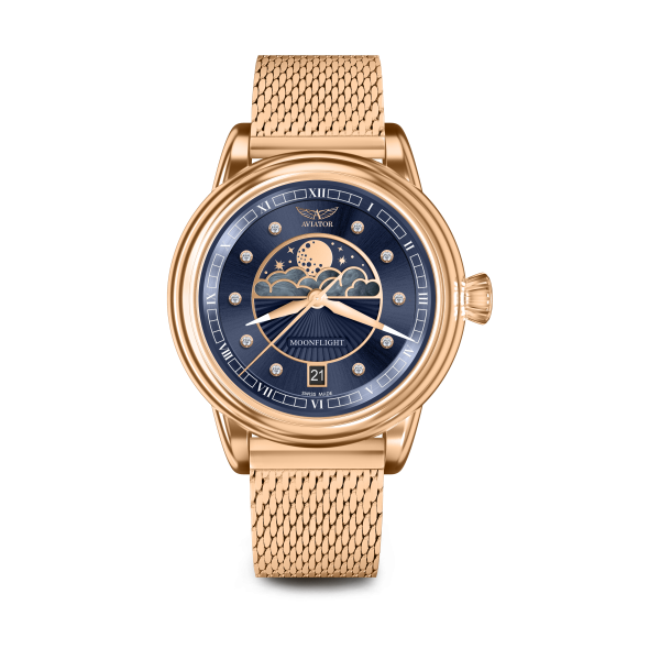 дамски часовник кварцов aviator-moonflight-v1-33-2-380-5-front-view-classicwatches