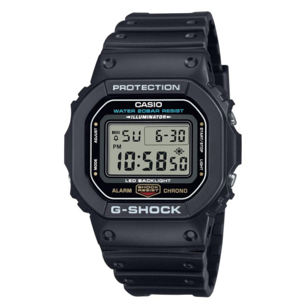 Casio G-SHOCK DW-5600UE-1ER дигитален часовник с удароустойчива конструкция – оригинален от ClassicWatches.bg