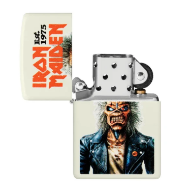 Zippo Iron Maiden запалка, Glowing Eddie Design