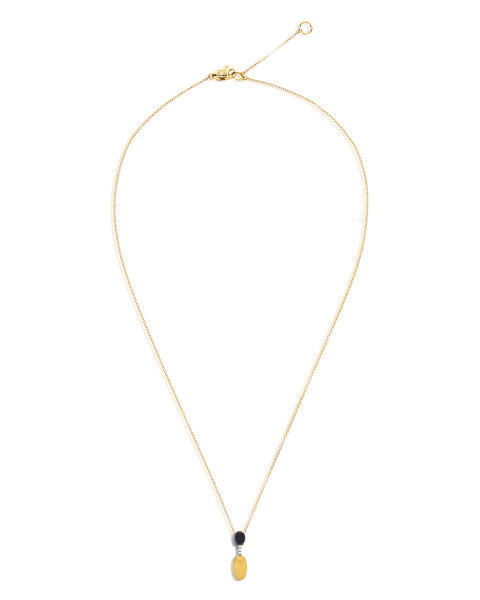 Nanis Dancing Mystery Black Onyx колие оникс, диаманти CS13-597