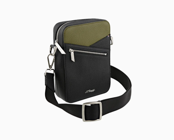 Чанта през рамо S.T.Dupont NEO CAPSULE KHAKI/BLACK 181446