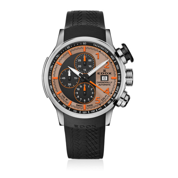 EDOX CHRONORALLY CHRONOGRAPH 45MM MEN'S WATCH 01129 TNCA BENO