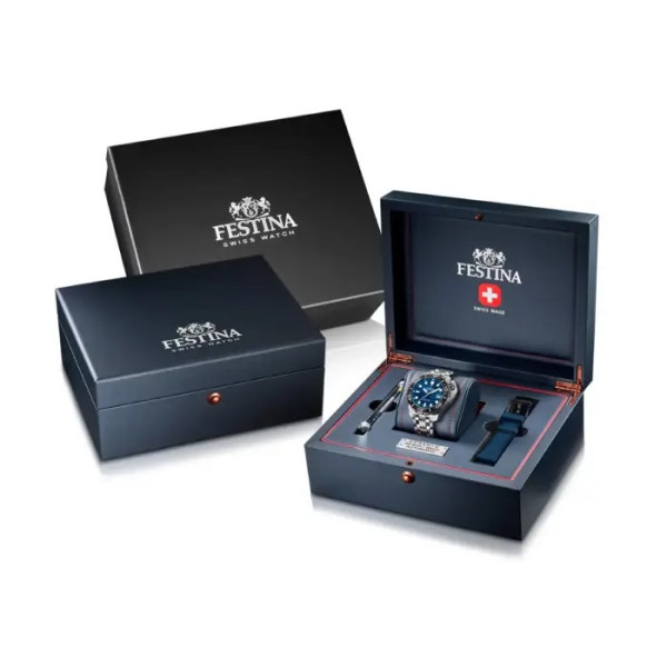 FESTINA SWISS MADE COSC AUTOMATIC 47MM F20043/2