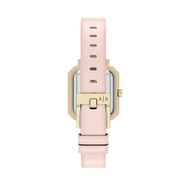 Armani Exchange AX5737 с розова кожена каишка classicwatches.bg