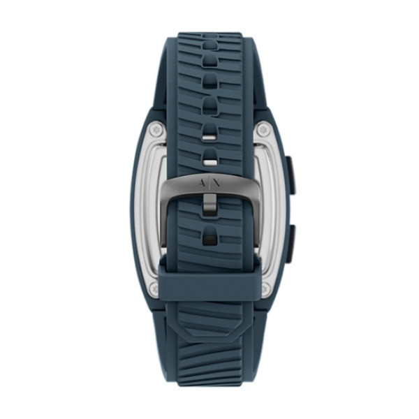 часовник Armani Exchange AX2970 със син негативен дисплей и син корпус classicwatches.bg
