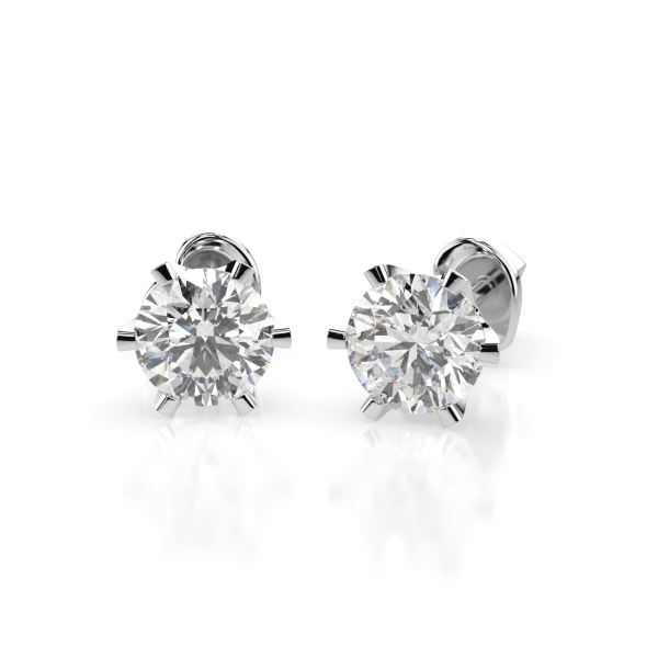 Cara обеци с диаманти 1.40 ct GIA сертификат K102-10040W