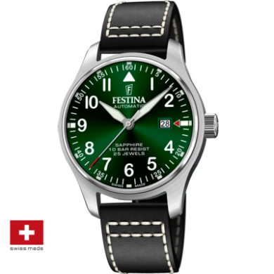 FESTINA SWISS MADE 43.5MM MEN`S WATCH F20151/2