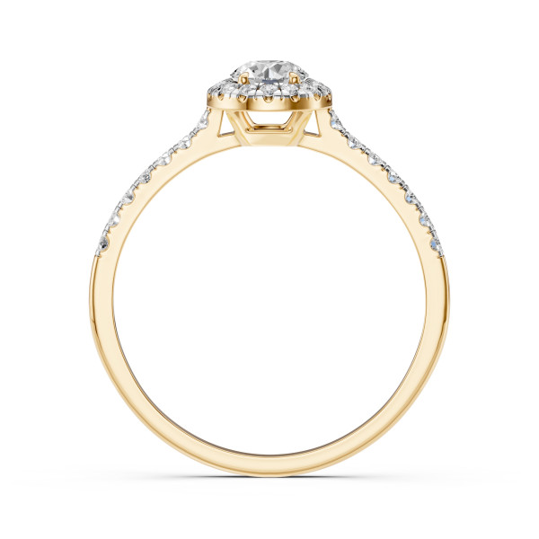 Cara пръстен с диаманти 0.35+0.29 ct GIA сертификат K101-10095Y