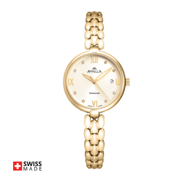 Appella L50007.1181DQ дамски часовник с диаманти ClassicWatches.bg