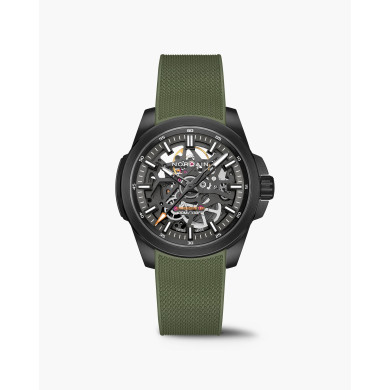 Часовник NORQAIN Independence Skeleton 40mm N3008.07B01.G01