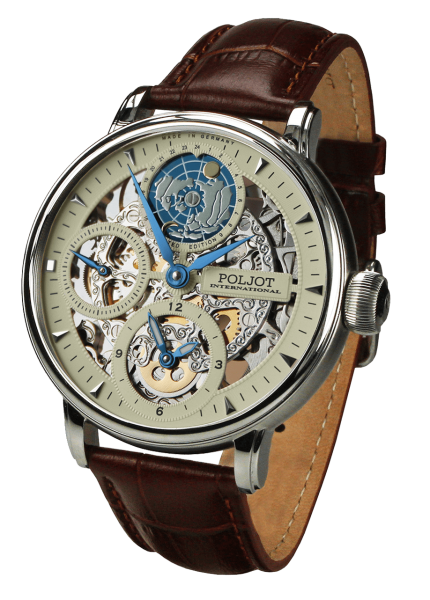 POLJOT INTERNATIONAL GLOBETROTTER 43MM LIMITED EDITION 300PIECES 9730.2940552