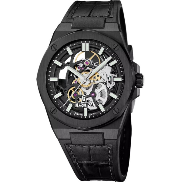 Festina F22015/1 мъжки автоматичен часовник скелетон ClassicWatches.bg
