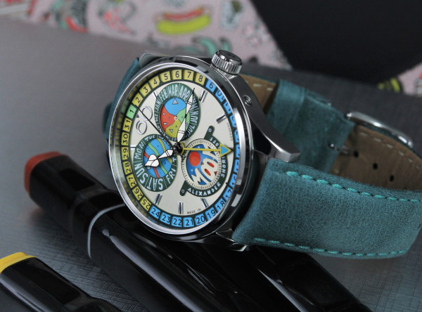 ALEXANDER SHOROKHOFF AVANTGARDE FULL CALENDAR CADAMOMO 43.5ММ AS.VK-CDMM2