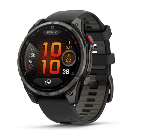 Garmin fēnix 8 Pro 47mm мултиспорт GPS смарт часовник, AMOLED дисплей, Sapphire стъкло, Titanium безел – ClassicWatches.bg