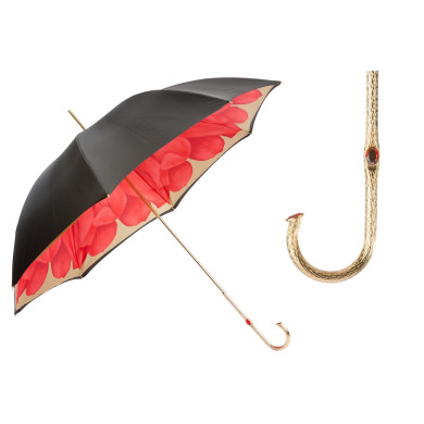 PASOTTI ДАМСКИ ЧАДЪР  RED FLOWER 189 21065-21 P5 