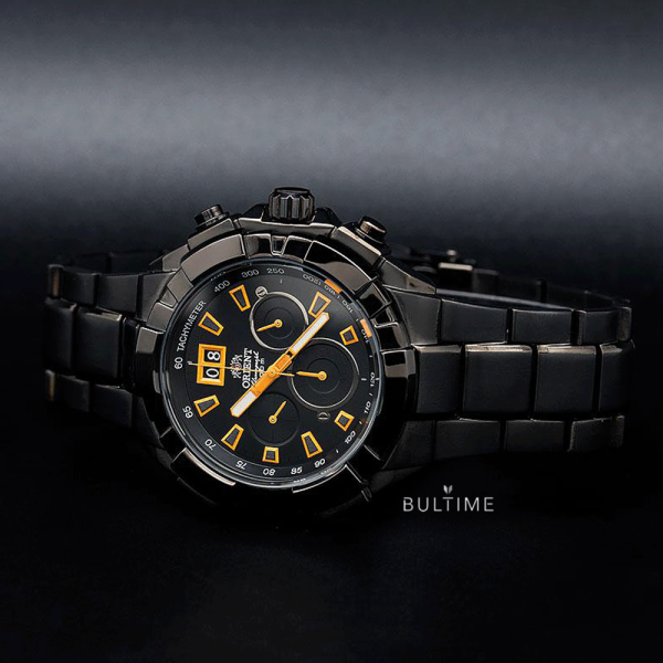 ORIENT ENTERPRISE SPORTY CHRONOGRAPH QUARTZ 45MM MEN'S WATCH FTV00006B0