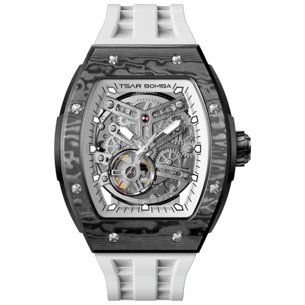 TSAR BOMBA T-Elemental Carbon Fiber Elite White TB8228CF-03